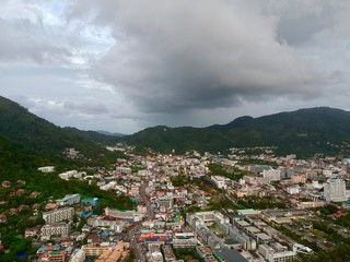 Fototapeta na wymiar Aerial View of Patong Phuket Thailand