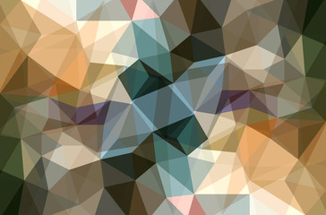 geometric mosaic polygonal background