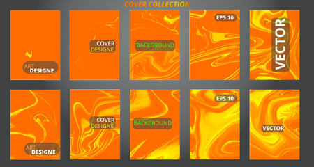 Set abstract marble modern designe.Splash acrylic colored bright liquid.With copy space.For sale flyer,cover,presentatiton,print,business cards,calendars,invitations,sites,packaging. Copy space. 