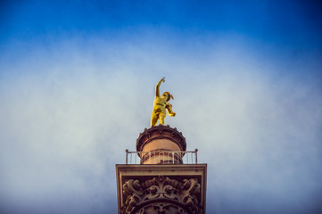 Fototapeta premium Merkursäule Stuttgart