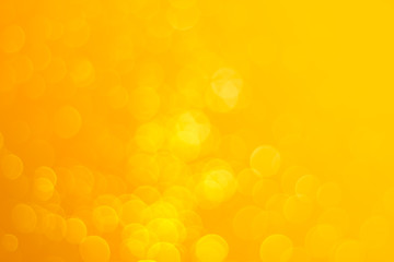 gold abstract background with bokeh lights