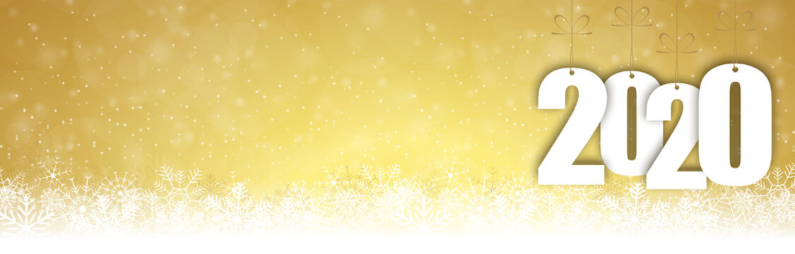 snow fall background for christmas and New Year 2020