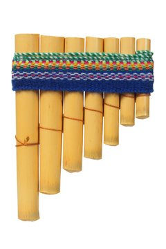 Pna flute on white