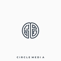 Abstract Circle Illustration Vector Design Template