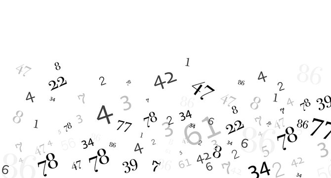 numeri, nuvola di numeri, confusione, gruppo	