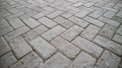 road paving in the form of a city square, a method of substituting asphalt that is more...