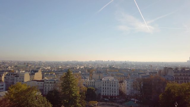 Vista aerea di Parigi