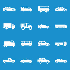 car icon, bus, ambulance icon vector design symbol 