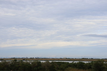 日本の昼間の空