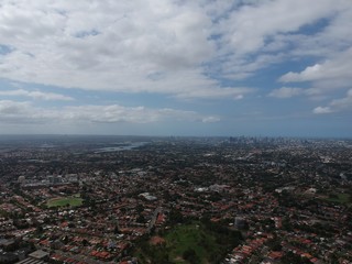 Aerial Views of Sydney City and Suburbia