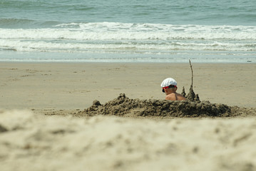 Obraz premium Sand fortress