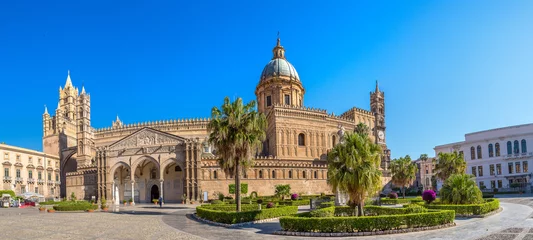 Foto op Plexiglas Kathedraal van Palermo in Palermo © Sergii Figurnyi