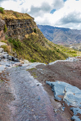 Little river at Maragua village in Bolivia