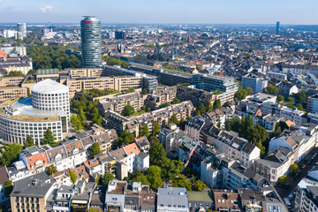 Düsseldorf von oben