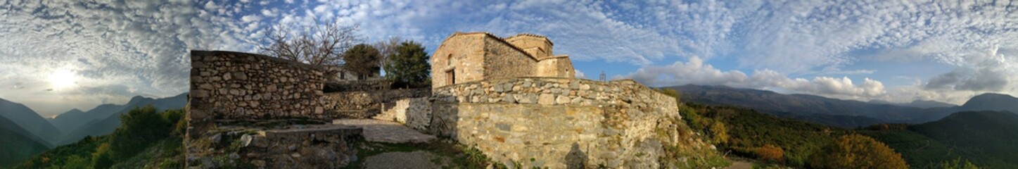 monastery on the mountain