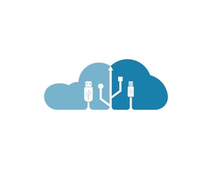 cloud logo vector icon