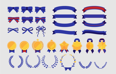 リボン・メダルなどのセット