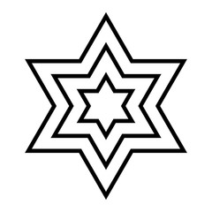 Adinkra menso wo kenten symbol of industry