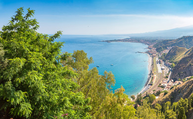 Taormina in Sicily, Italy