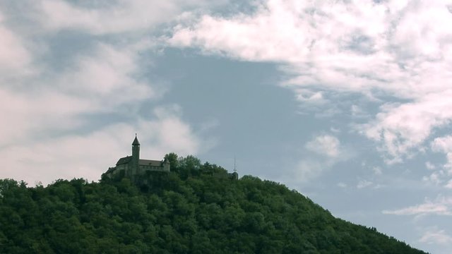 Teck, ruin of a ducal castle in the kingdom of W&uuml;rttemberg, immediately to the north of the Swabian Jura