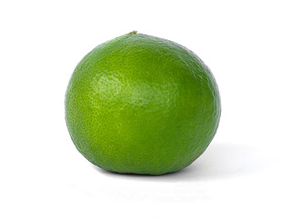 lime isolated on white background