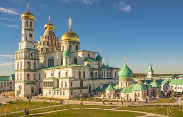 Fototapeta na wymiar New Jerusalem Resurrection Monastery in Istra near Moscow