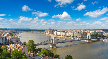 Fototapeta premium Panoramic view of Budapest