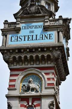 Epernay, France - july 26 2016 : the Champagne Castellane