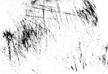 Grunge background. Abstract scratched effect. Dust and dirt on a white background. Noise and grain. Vector