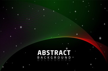 Abstract Blend Shape Background
