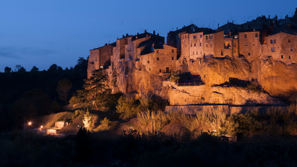 Pitigliano illuminata