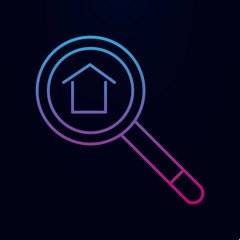 Find a real estate nolan icon. Simple thin line, outline vector of real estate icons for ui and ux, website or mobile application