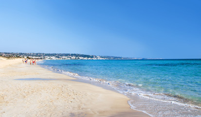 Pescoluse Beach, the Maldives of Salento, Puglia, Italy