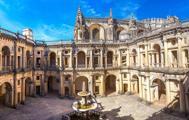 Medieval Templar castle in Tomar