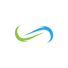 Naklejka premium Infinity Design,Infinity logo Vector icon template