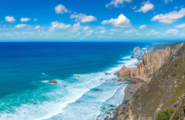 Fototapeta premium Atlantic ocean coast in Portugal