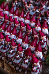 Christmas decoration: Miniature Christmas gnomes