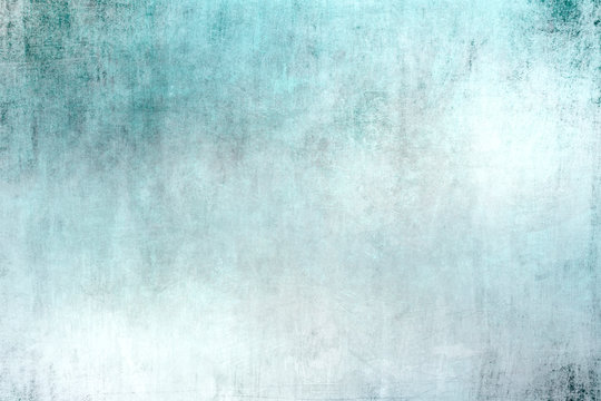 Old blue turquoise wall grungy  backdrop