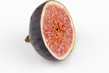 Cuted fig fruit