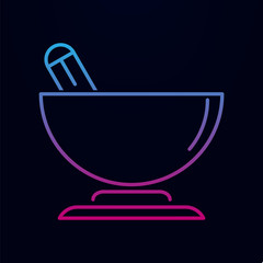 Spice grindel nolan icon. Simple thin line, outline vector of kitchen icons for ui and ux, website or mobile application