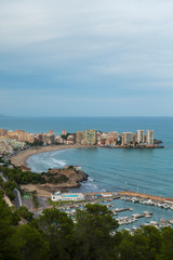 Fototapeta na wymiar Mediterranean views from Oropesa del Mar
