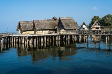 Pfahlbauten in Uhldingen-Mühlhofen am Bodensee