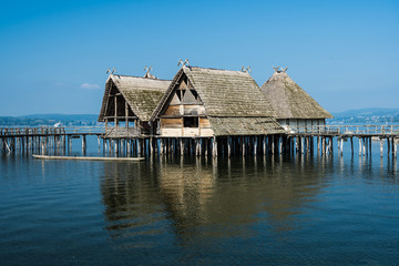 Pfahlbauten in Uhldingen-Mühlhofen am Bodensee