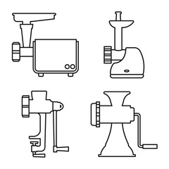 Isolated object of machine and household icon. Collection of machine and appliance vector icon for stock.