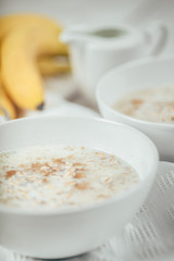 Porridge With Banana And Oats