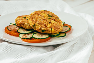 Mashy Cakes With Crab And Potatoes