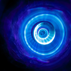 Sound waves in the dark in full color