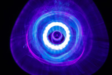 Sound waves in the dark in full color