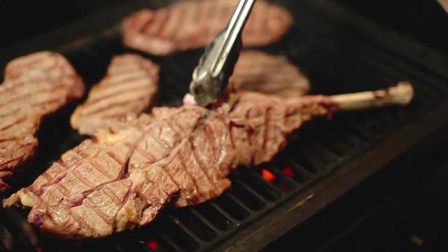 Grilled meat