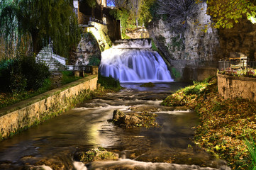 cascada de agua